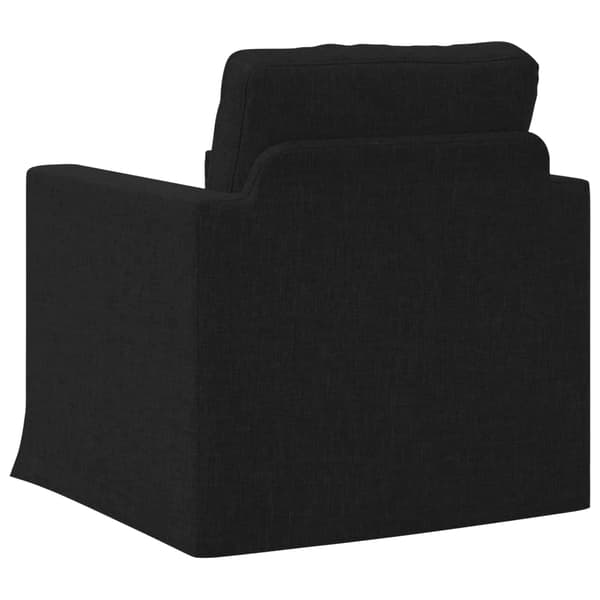 Soffa Svart 78 x 78 x 80 cm tyg