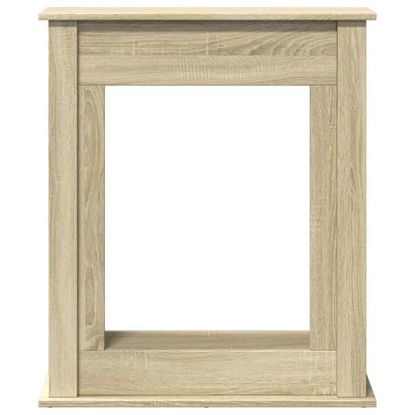 Spiselkrans sonoma-ek 75x20x87,5 cm konstruerat trä