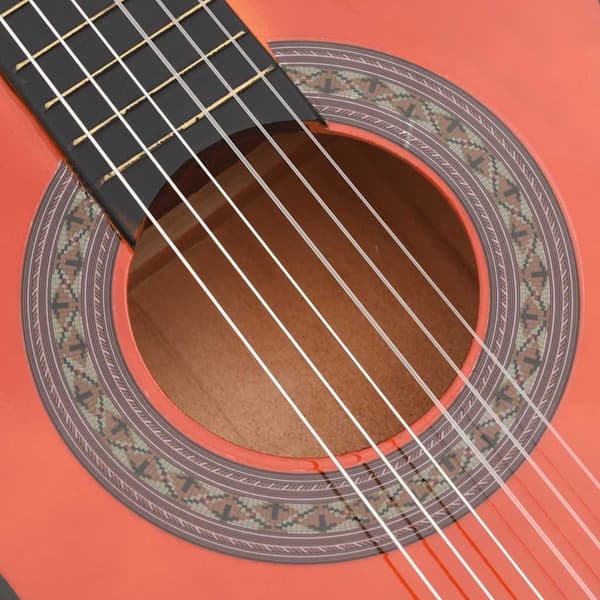Gitarr för nybörjare och barn klassisk 1/2 34" amerikansk lind