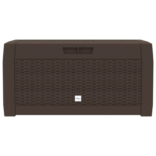 Dynbox brun 119x48x60 cm polypropen