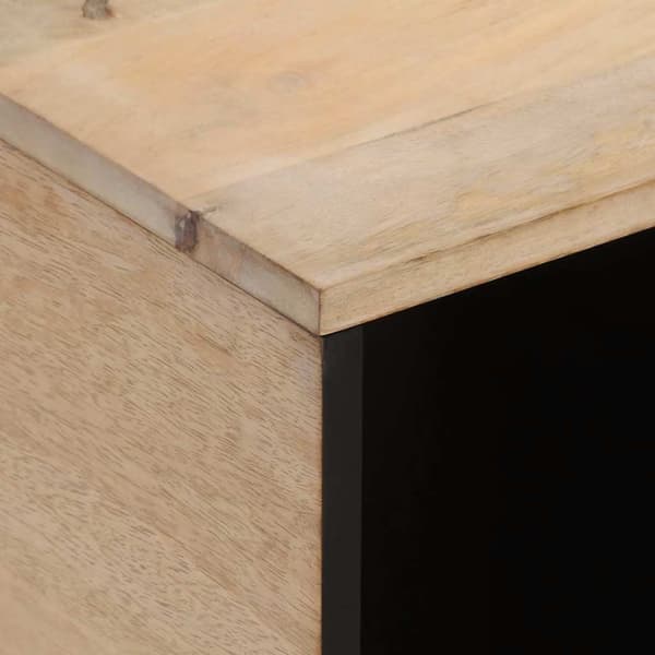Soffbord 80x50x40 cm massivt mangoträ