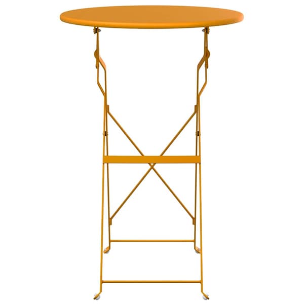 Bistrobord Senapsgul Ø 50 x 71 cm Pulverlackerad stål
