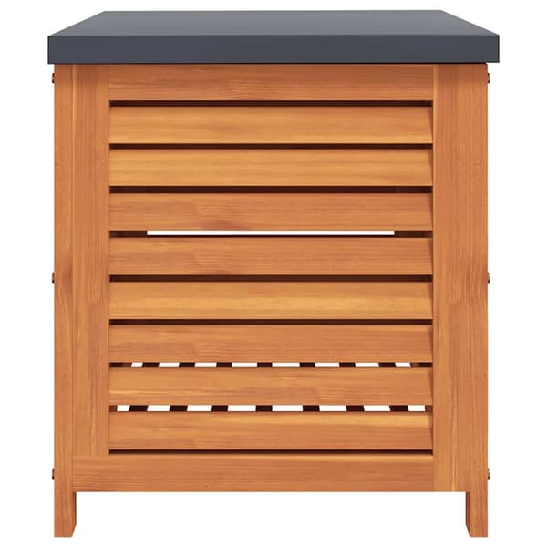 Dynbox 60x50x55 cm massivt eukalyptusträ
