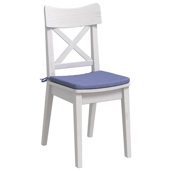 Sittkuddar 4 pcs Jeansblå 40 x 40 x 3 cm tyg