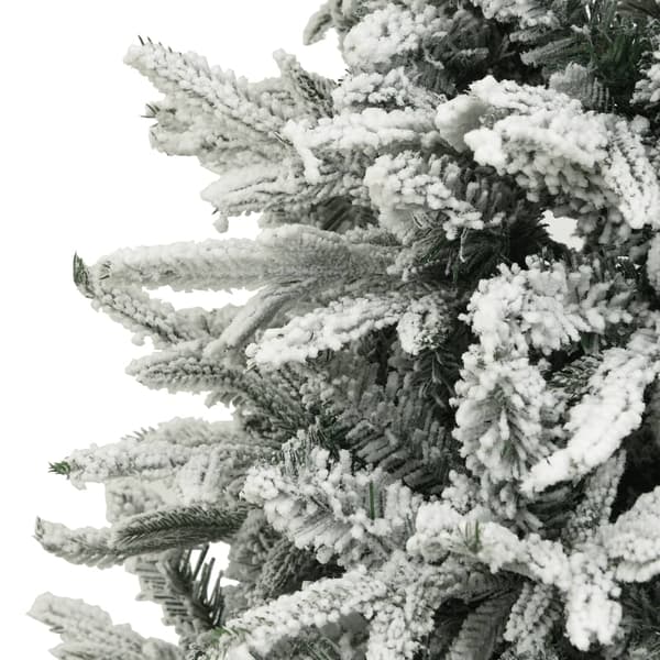 Plastgran med snö grön 150 cm PVC&PE