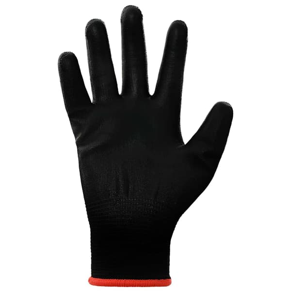 Arbetshandskar 24 pcs Svart 7 / S Polyester