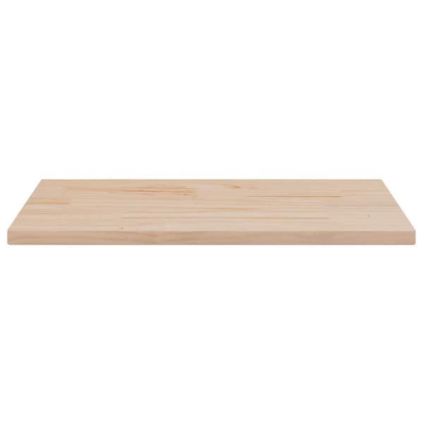 Bordsskivor 4 st 90x45x1,7 cm rektangulär massiv furu