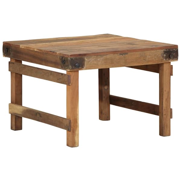 Kaffeebord Brun 60 x 55 x 40 cm Solid återvunnen trä