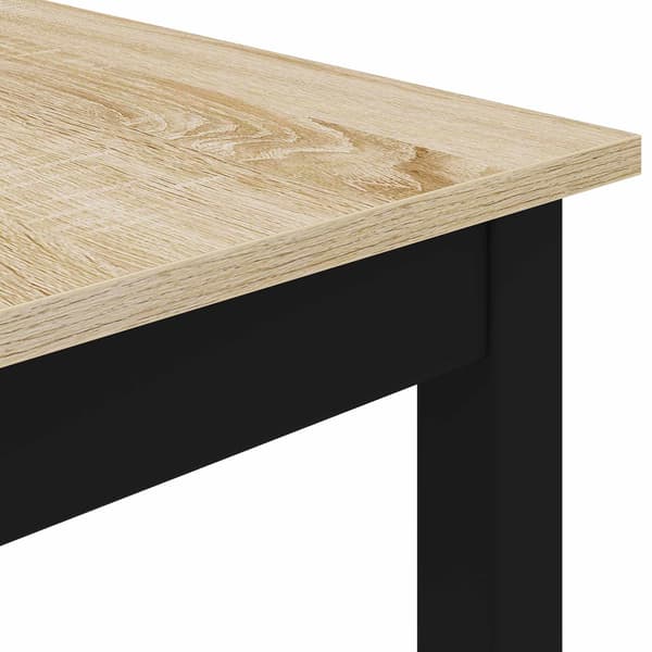 Matbord 180 x 90 x 75 cm Konstruerat trä Rektangulär