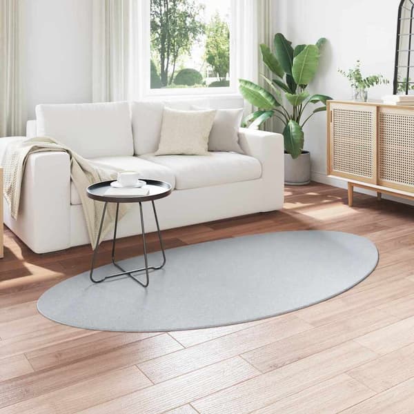 Områdesmattor HUARTE Grå 100 x 200 cm Polyester