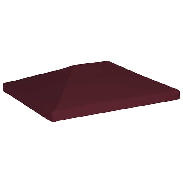 Paviljongtak 310 g/m² 3x4 m vinröd