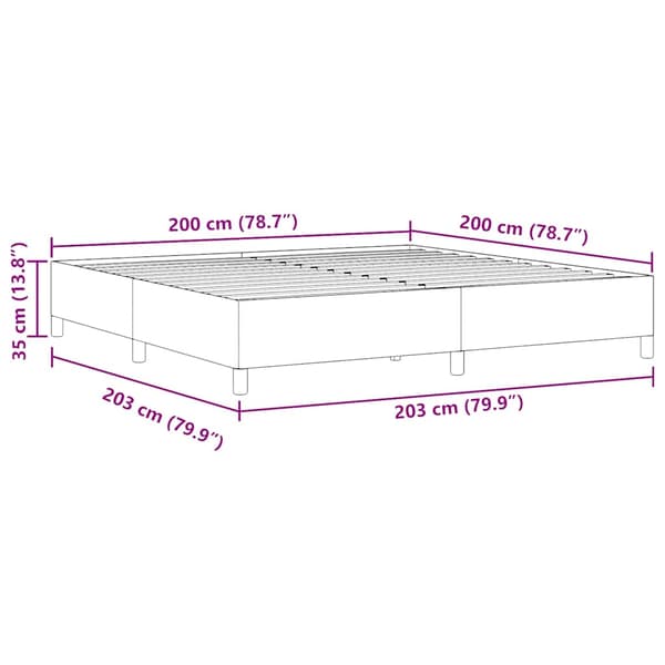 Bäddfjäder Gräddvit 200 x 200 cm Kordread tyg