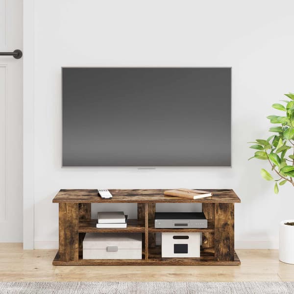 TV-ställ Rökt ek 96 x 35 x 33,5 cm