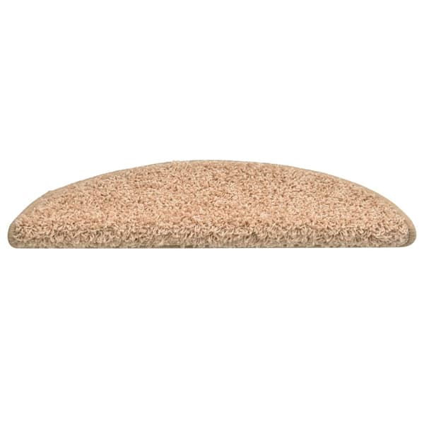 Trappmattor 30 st 56x17x3 cm guld halvrunda