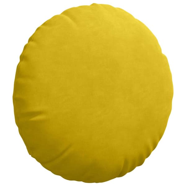 Sittkuddar 2 pcs Gul Ø 40 x 13 cm Sammet