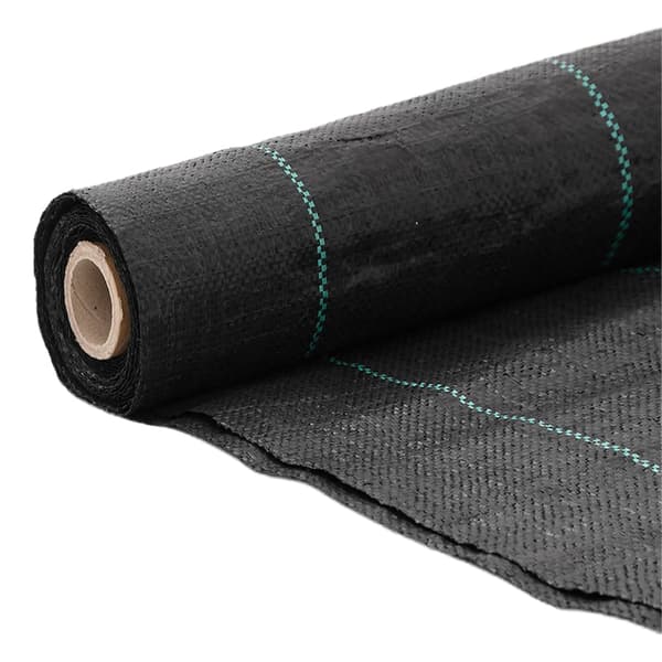 Ogräsmatta svart 1x100 m PP