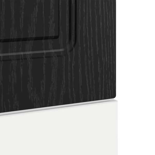 Diskmaskin panel Kalmar Svart Ek 60 x 1,5 x 57 cm