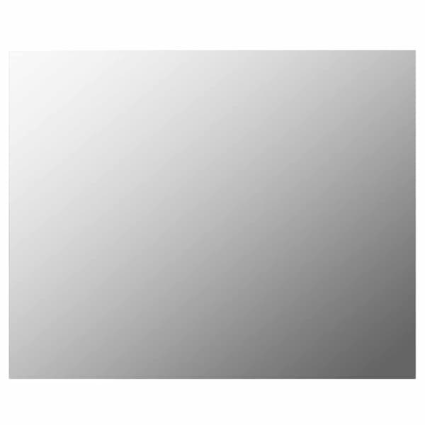 Spegel utan ram 100x60 cm glas