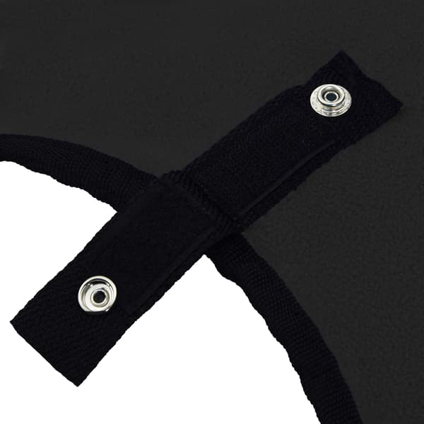 Hästdyna Svart 165 cm Polyester Fleece