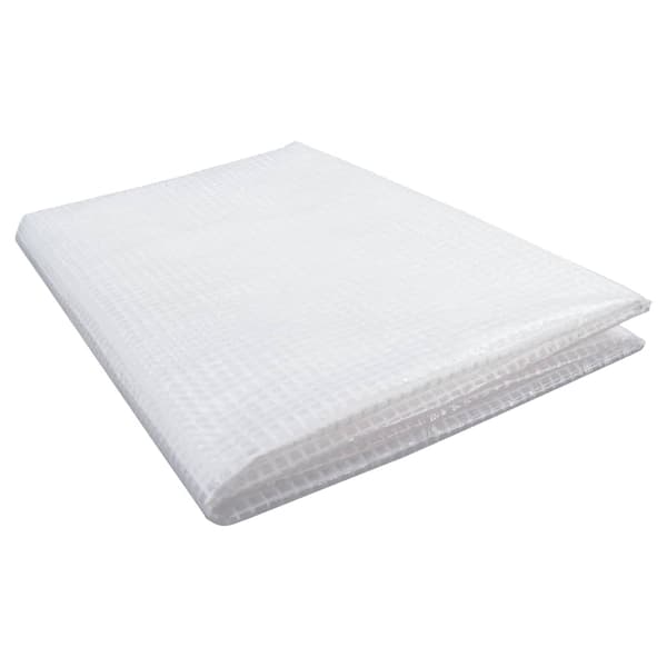 Leno presenning 140 g/m² 3x3 m vit