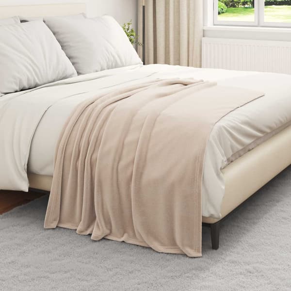 Filtar 6 pcs Beige 130 x 150 cm Fleece