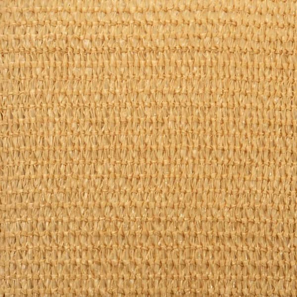 Solsegel 160 g/m² triangulär sand 4x4x5,8 m HDPE