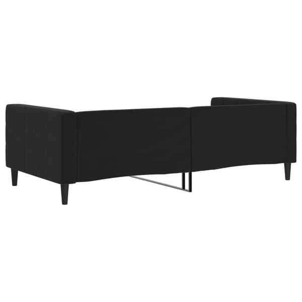 Dagbädd svart 100x200 cm sammet