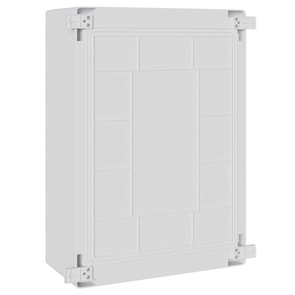 Kontrollskåp Grå 57 x 24,5 x 70 cm ABS Plast
