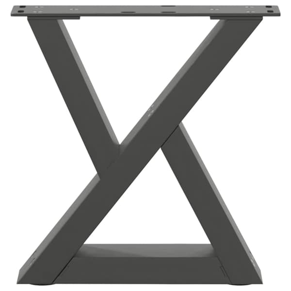 Soffbordsben 2 st antracit 30x(30-31,3) cm stål