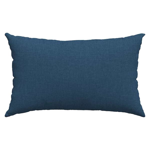 Sofakuddar 2 pcs Blå 50 x 30 cm tyg