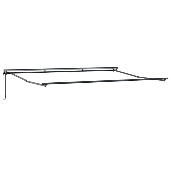 Markisram Justerbar Antracit 4,5 × 3 m Stål