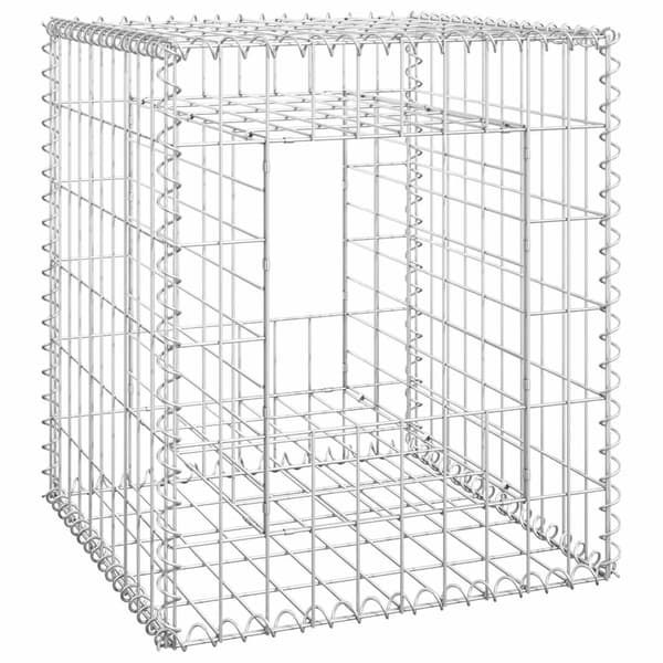 Gabionkorg stolpform 50x50x60 cm järn