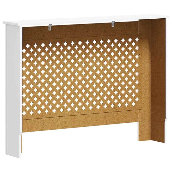 Elementskydd vit 112x19x81,5 cm MDF
