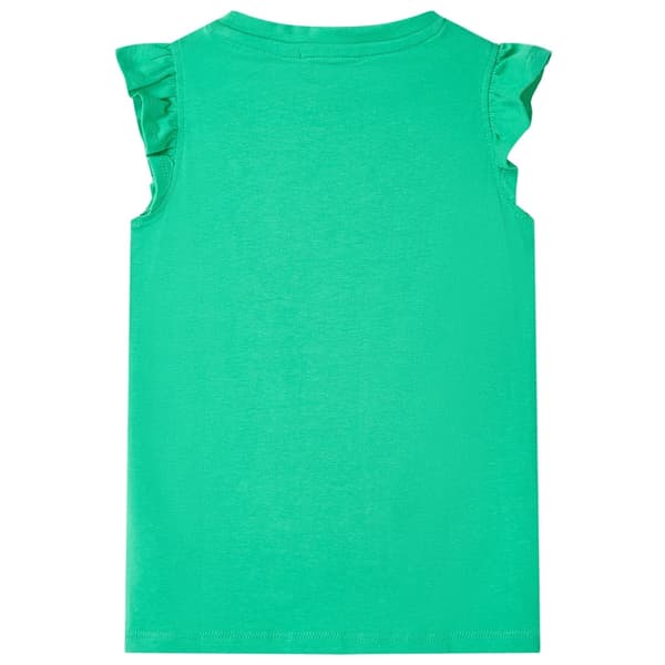 T-shirt för barn grön 116