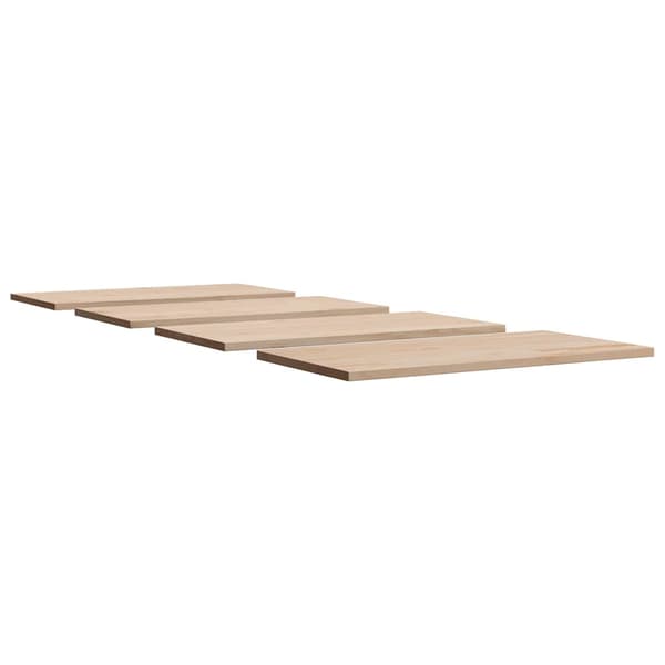 Bordsskivor 4 st 100x50x2,5 cm rektangulär massiv furu