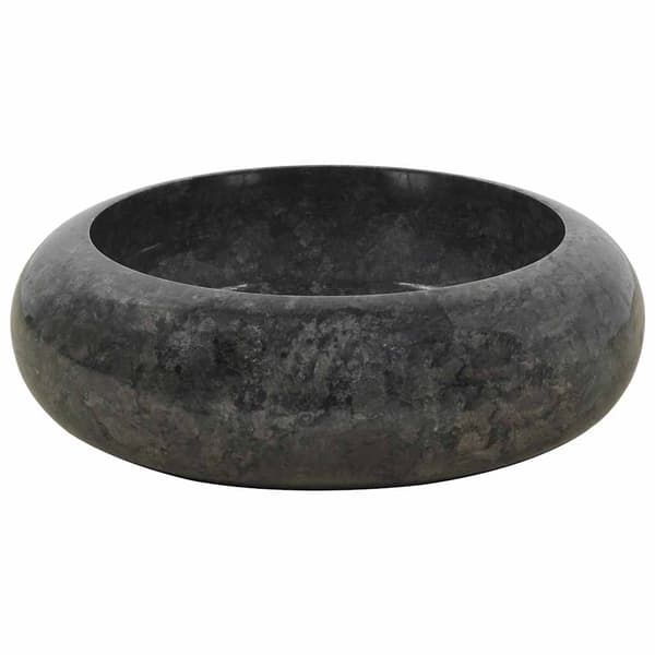Handfat 40x12 cm marmor svart