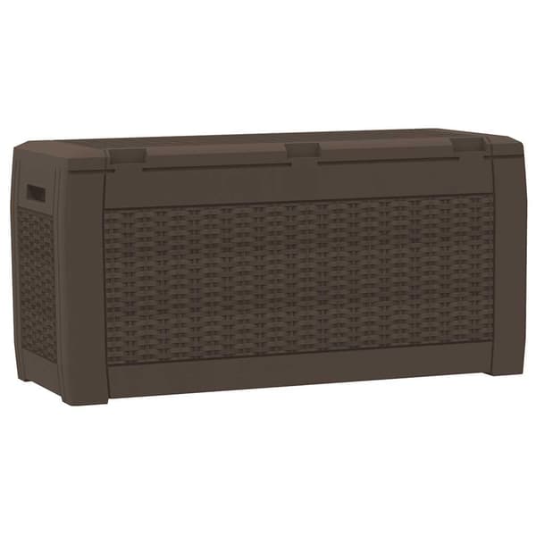 Dynbox brun 119x48x60 cm polypropen