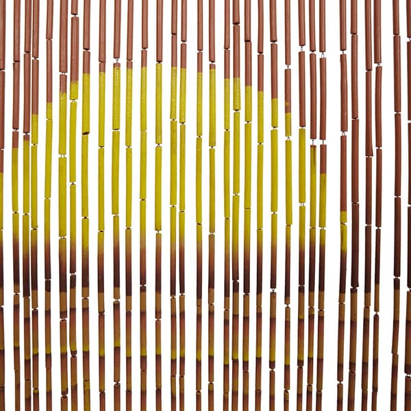 Insektsdörrgardin palmtryck 90x220 cm bambu