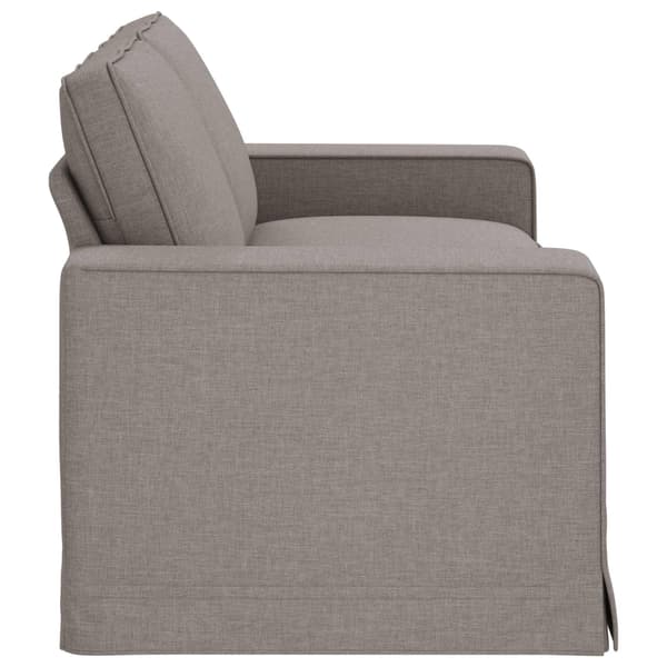 Soffa Taupe 182 x 80 x 82 cm tyg