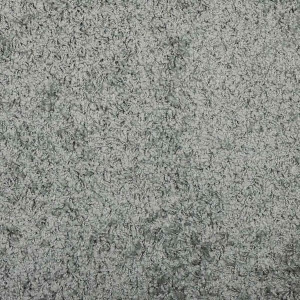 Ryamatta PAMPLONA lång lugg modern grön 80x150 cm