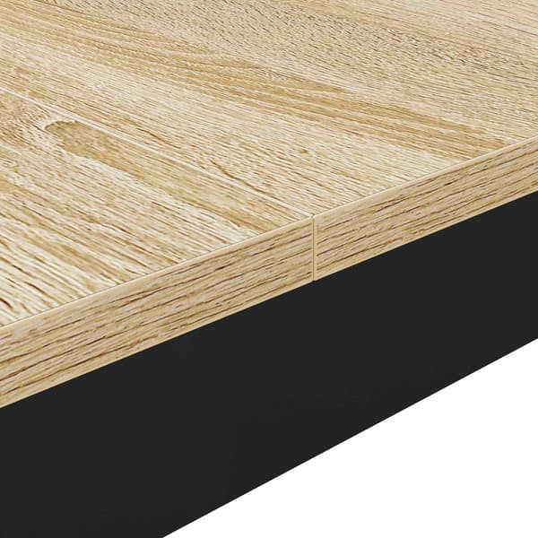 Matbord 180 x 90 x 75 cm Konstruerat trä Rektangulär