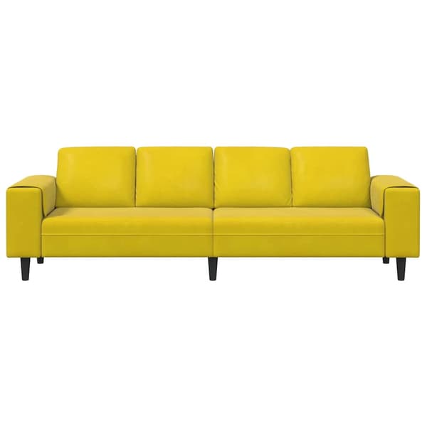 Vardagsrumsoffa Gul 250 x 77 x 76 cm