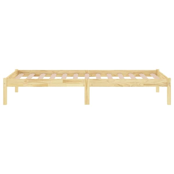 Sängram massivt trä 75x190 cm