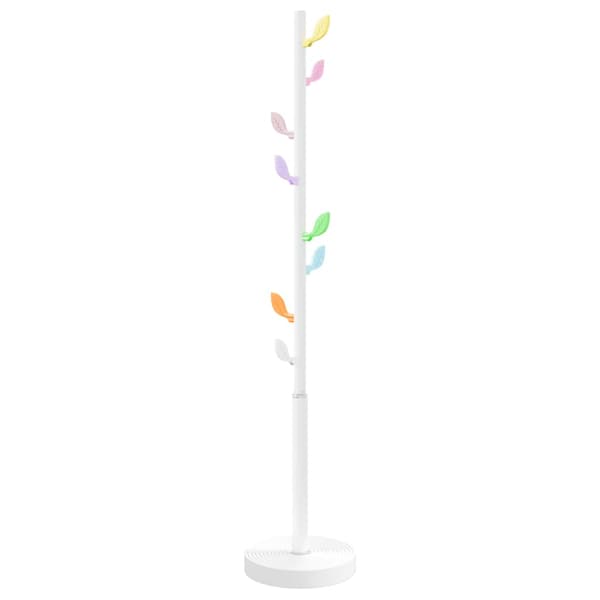 Klädställning vit 172 cm pulverlackerat järn
