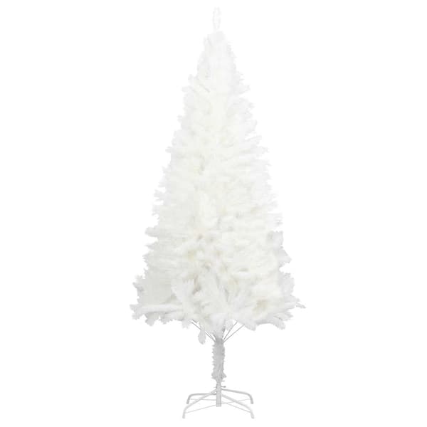 Plastgran verklighetstrogna barr vit 210 cm