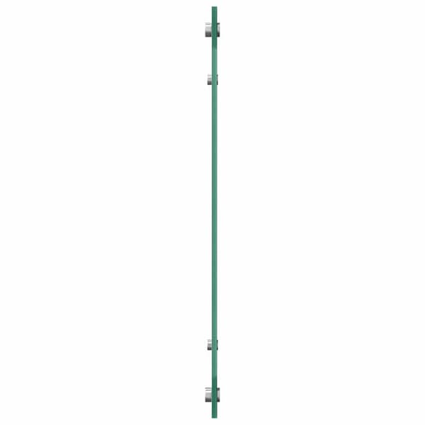 Köksskydd 2 pcs Vit 80 x 60 cm härdat glas