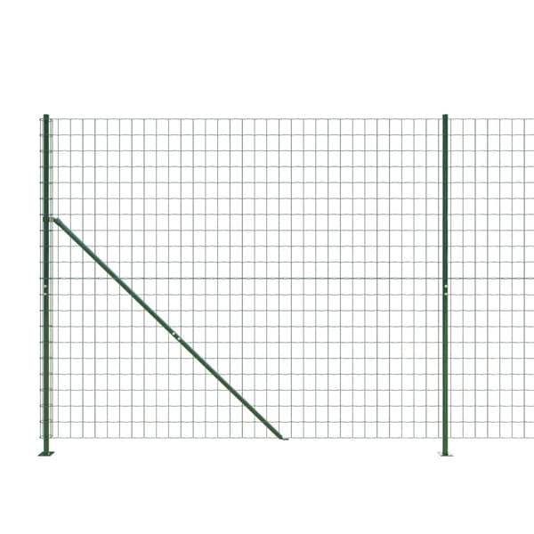 Stängsel med stolpsko grön 1,6x25 m