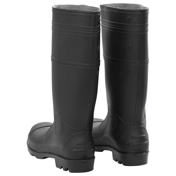 Regnstövlar svart strl 45 PVC