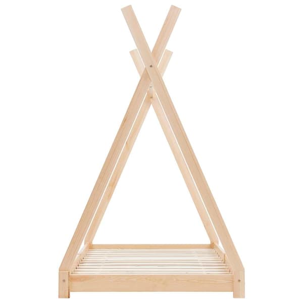 Barnsäng massiv furu 90x200 cm