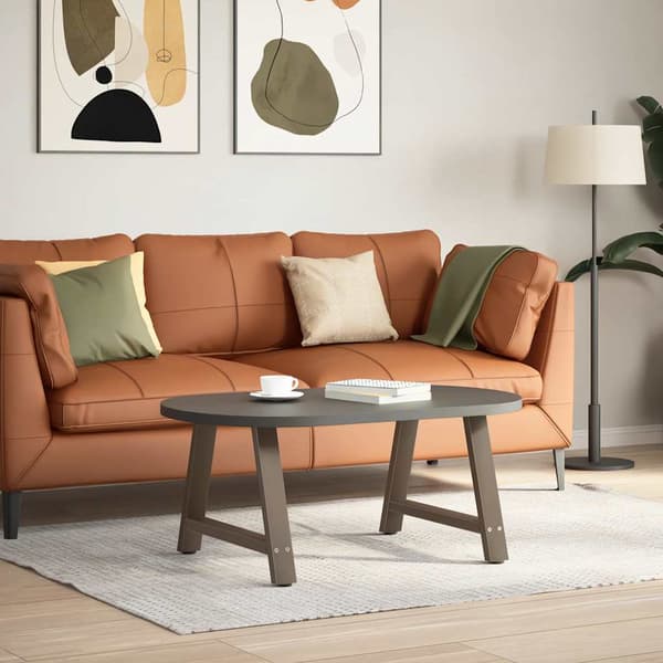 Soffbordsben A-formade 2 st 70x(42-43) cm stål